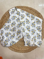 Radhvi Ivory Yellow 3-Piece Crop-Salwar Set