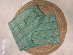 Ishvi Ivory Aqua Cotton 3 Pcs Suit Set