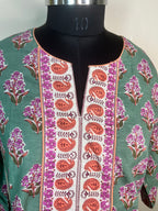 Mint Bloom Short Kurti