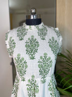Matcha Bloom Maxi Dress