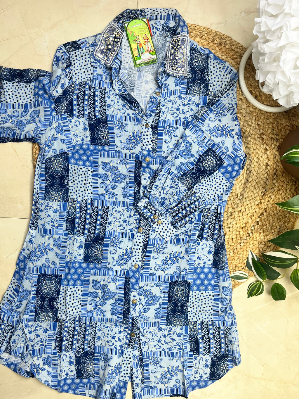 Blue Grace Co-ord Set