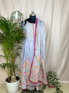 Vanya Lavender Spaghetti Dress Set