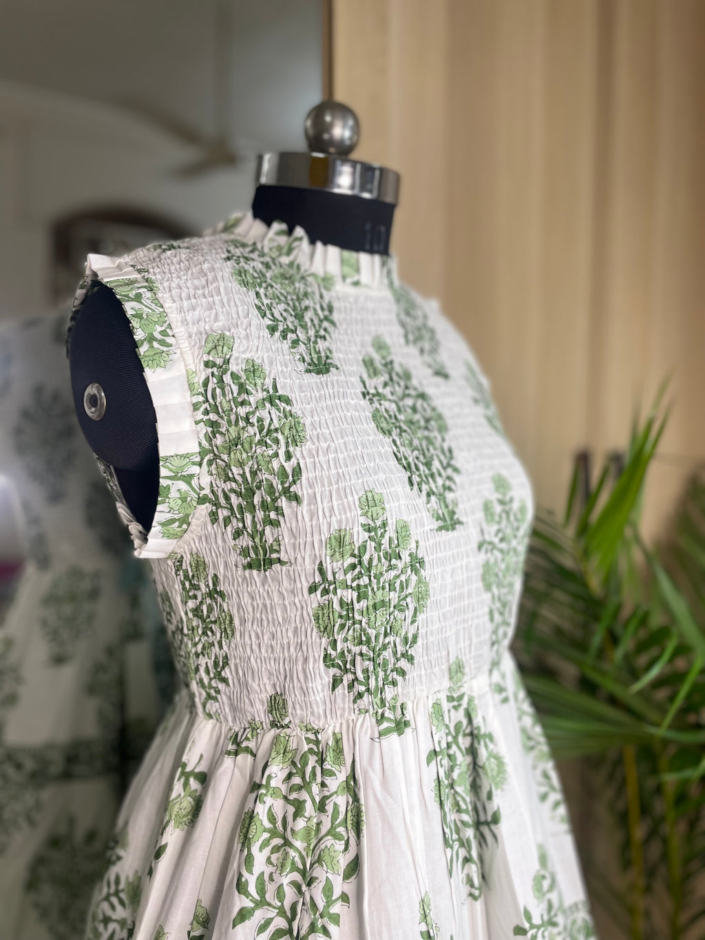 Matcha Bloom Maxi Dress