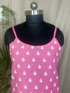 Mishri Pink 2-Piece Spaghetti Set