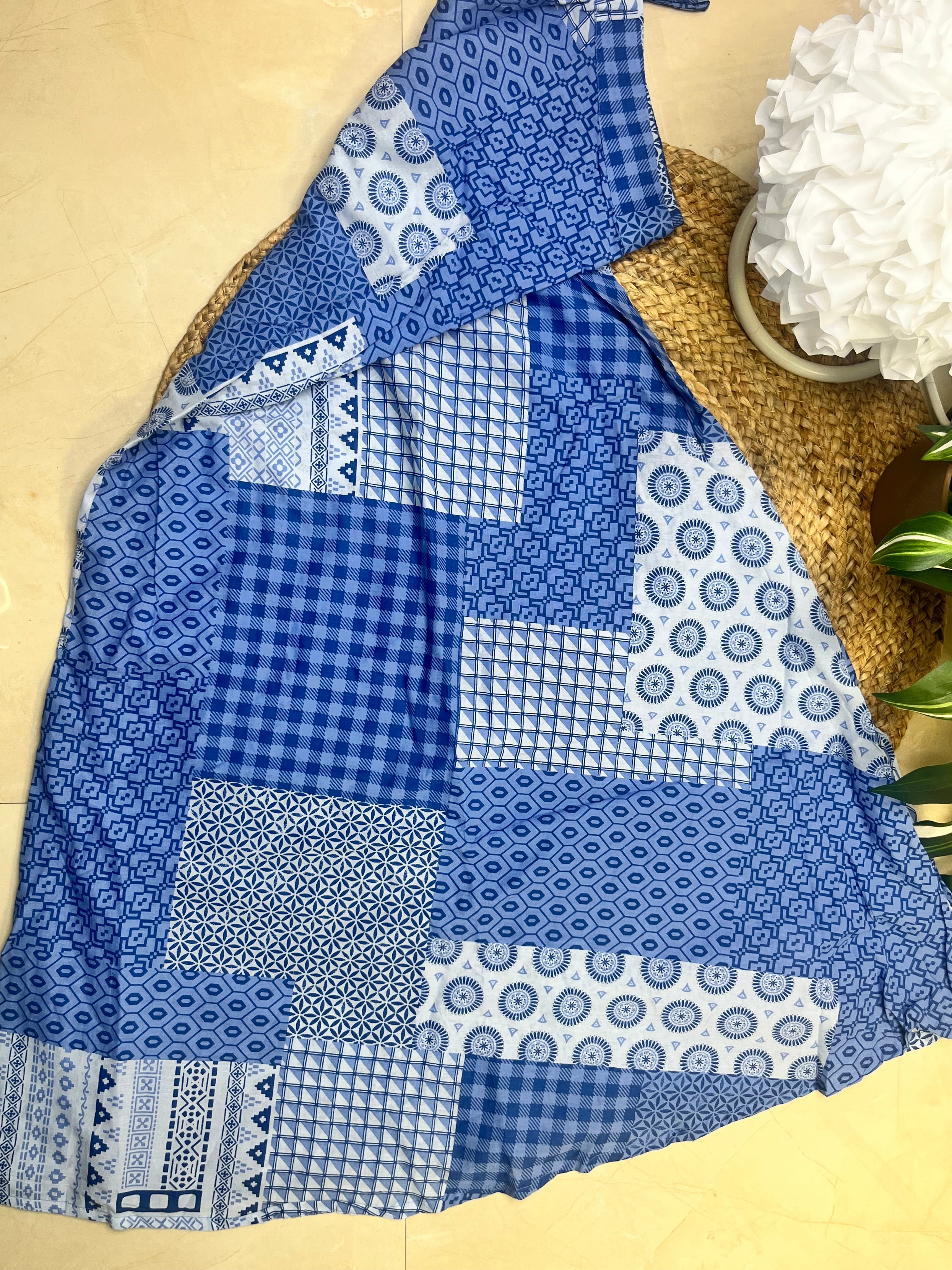 Indigo Edit Skirt Set