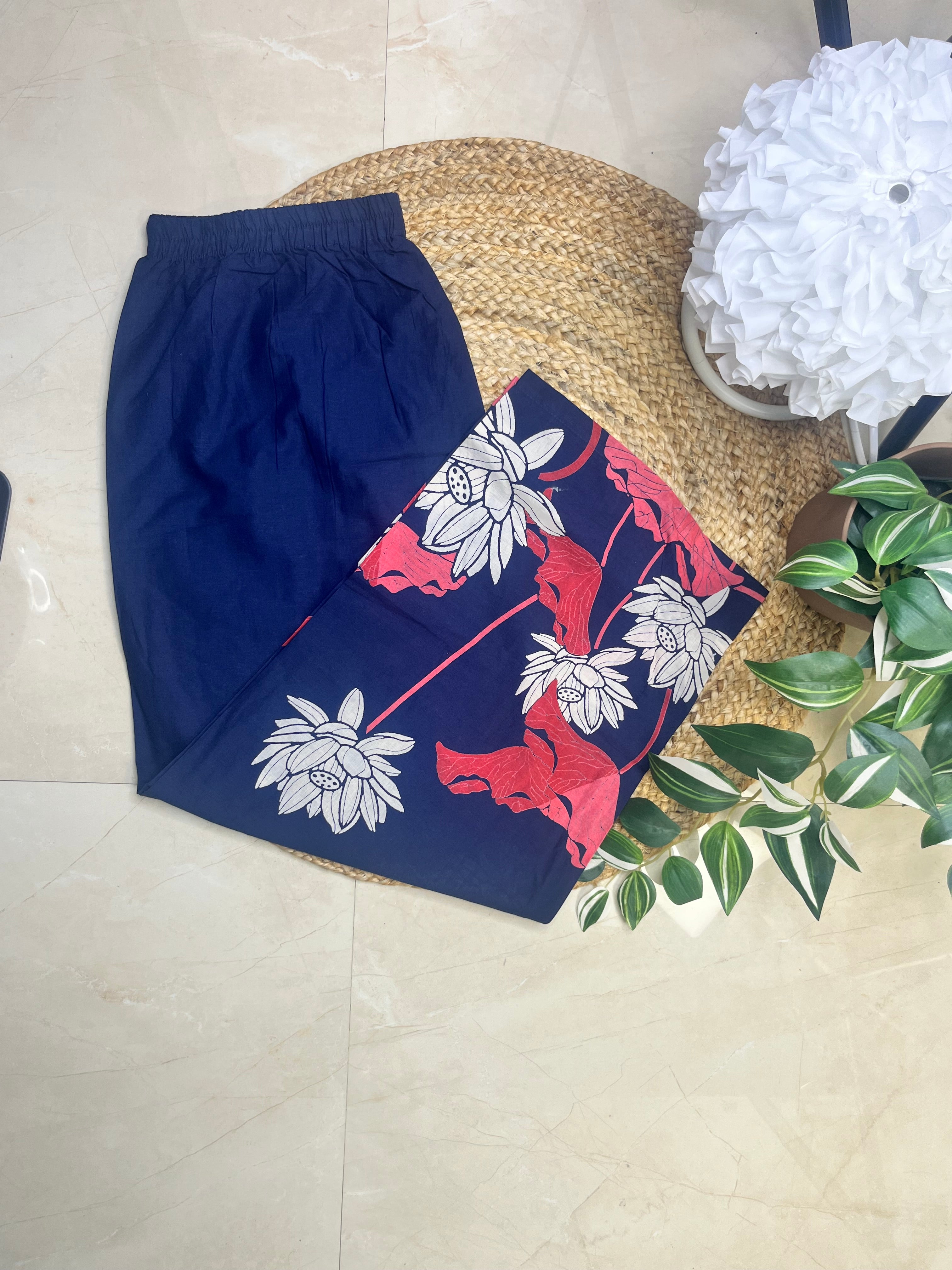 Midnight Bloom Co-ord Set