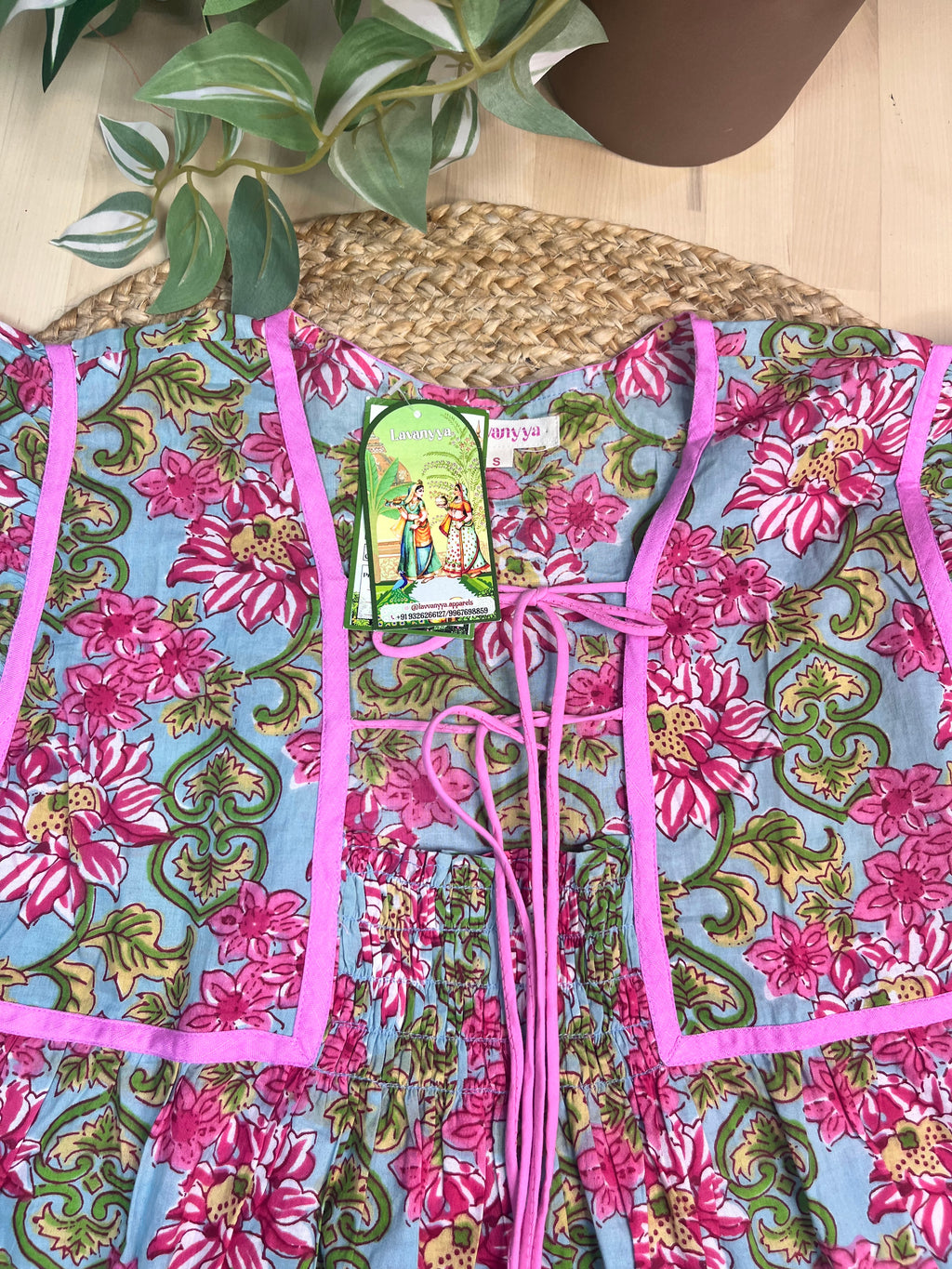 Aqua Flirt Short Kurti