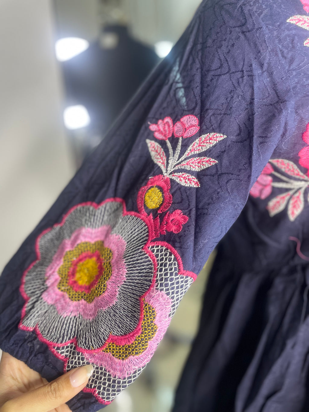 Midnight Flower Dress