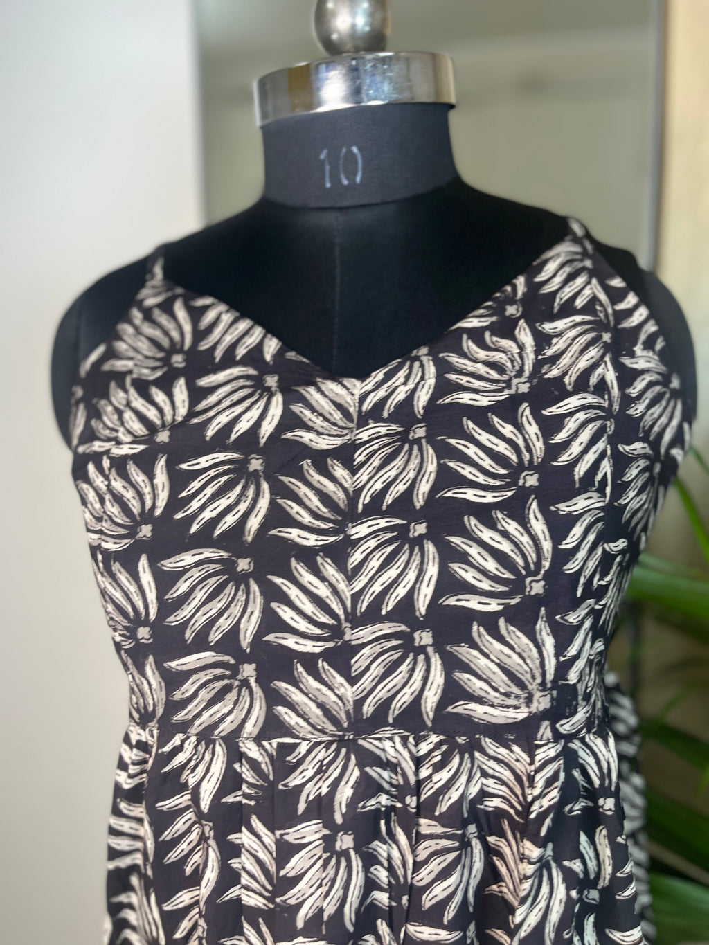 Black Leaf Dress