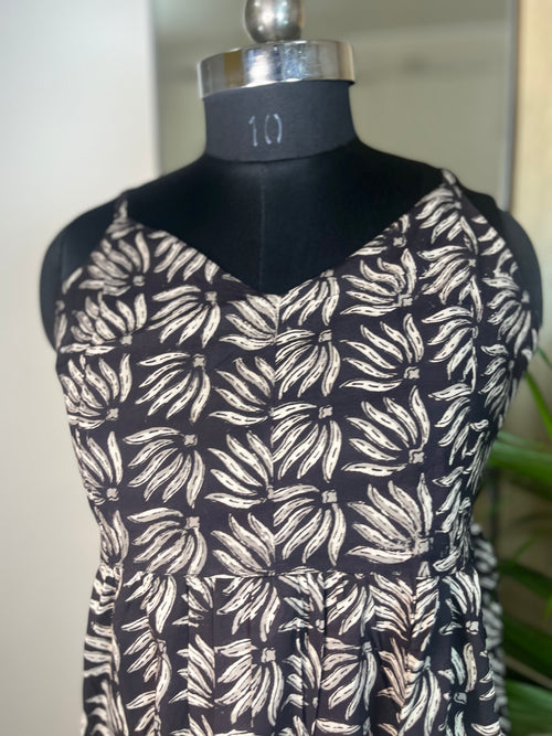 Black Leaf Dress