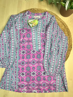 Blueberry Pink Short Kurti
