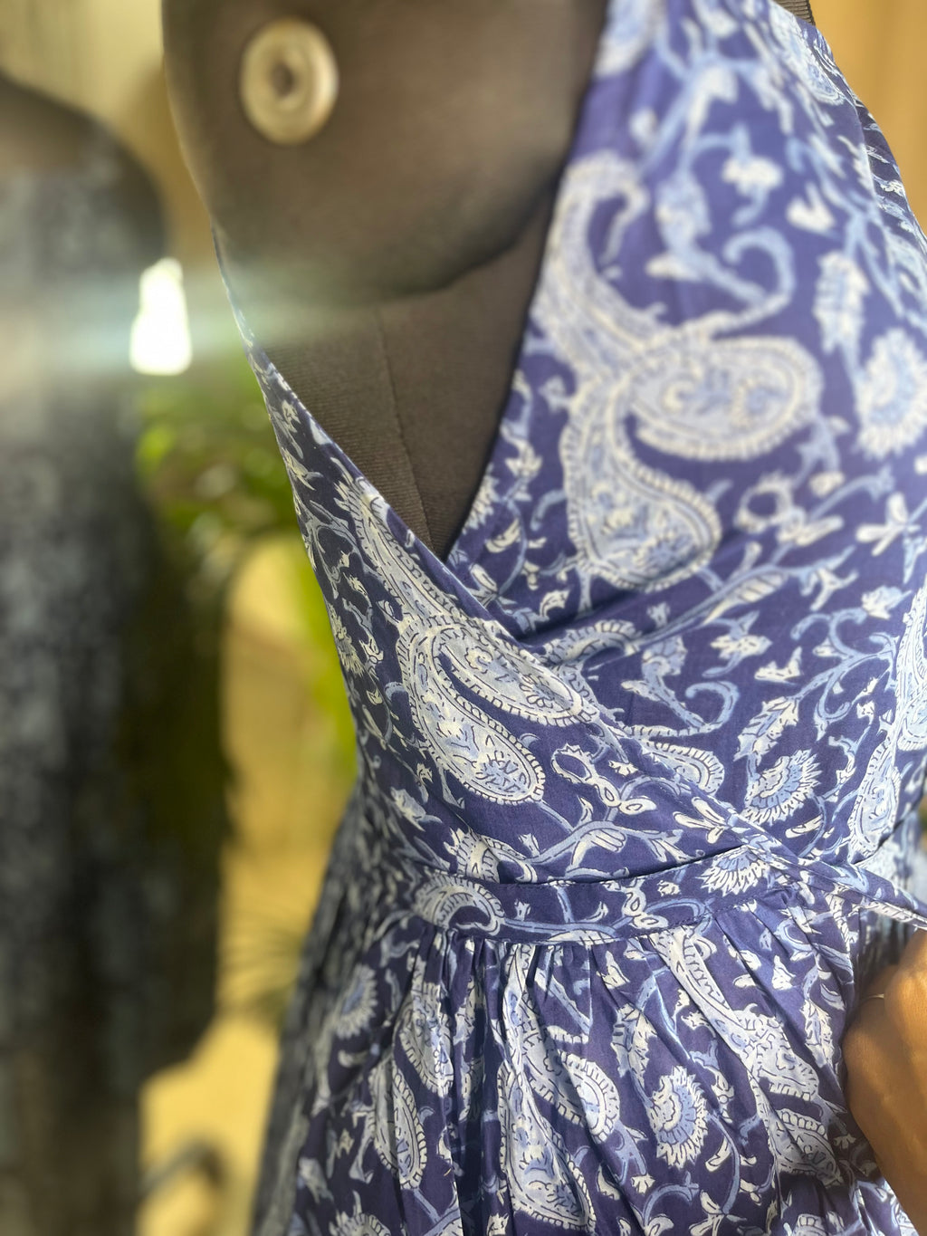 Blue Garden Dress