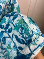 Aqua Bloom Shirt Kurti