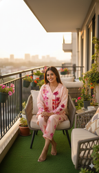 Blush Safari Co-ord Set