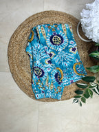 Azure Raaga Co-ord Set
