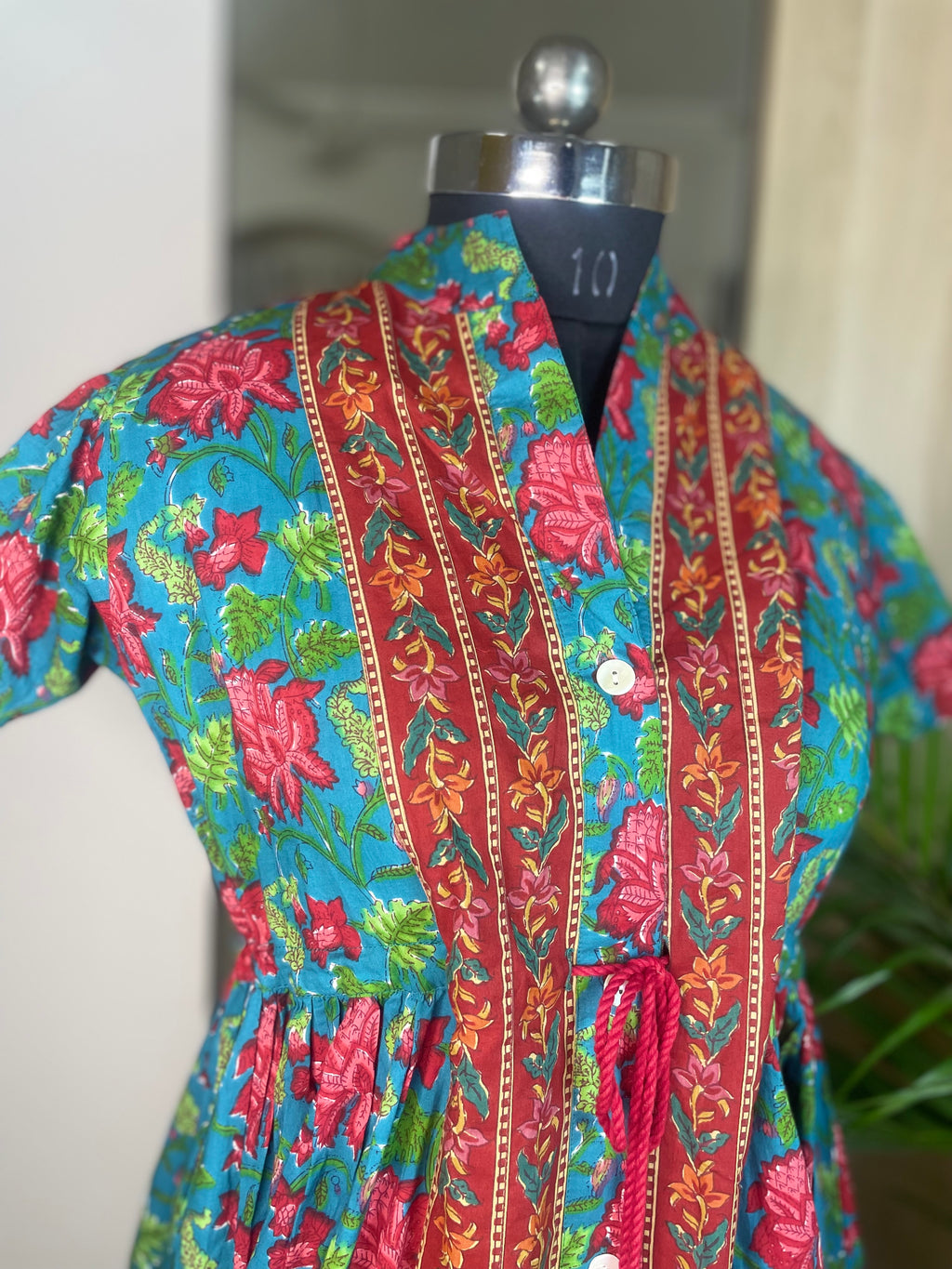 Turquoise Bloom Dress