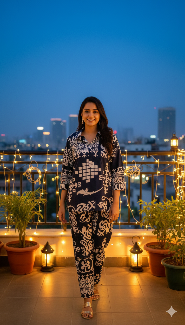 Midnight Mood Co-ord Set