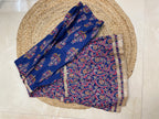 Riva Royal Blue Sharara 3 Pcs Suit Set