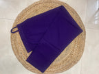 Jheel Purple Circle Cotton 3 Pcs Suit Set
