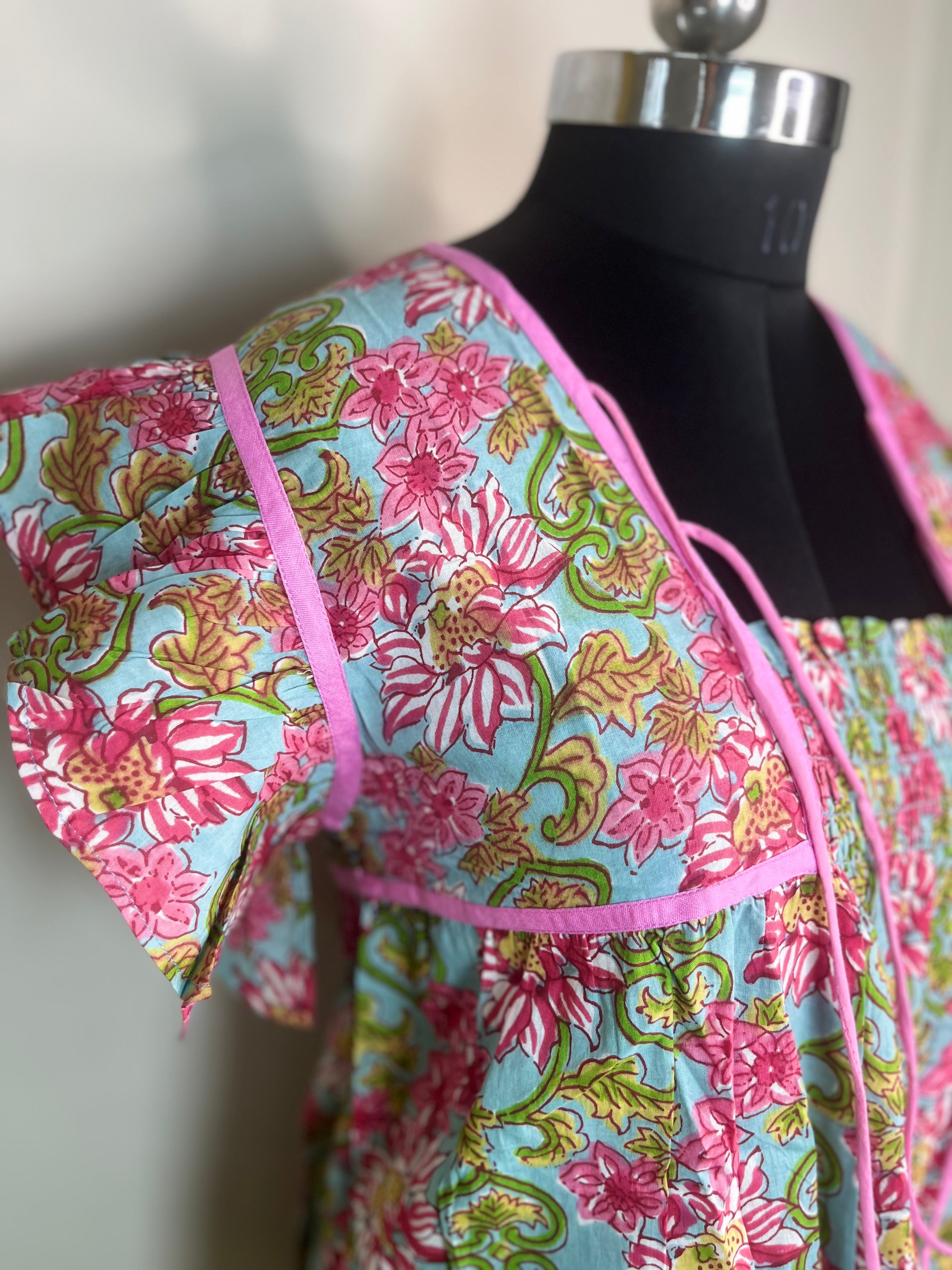 Aqua Flirt Short Kurti