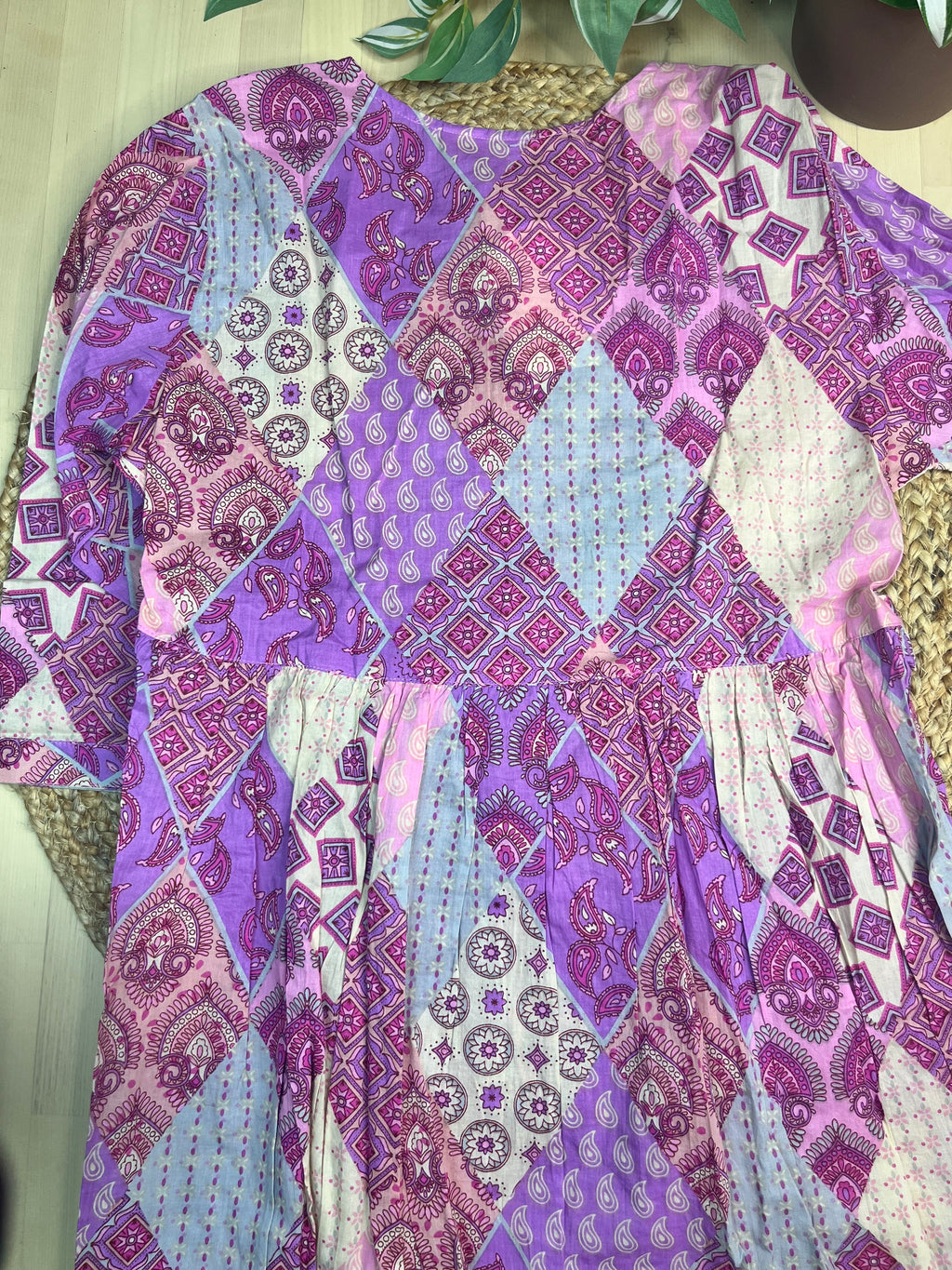 The Lilac Short Kurti