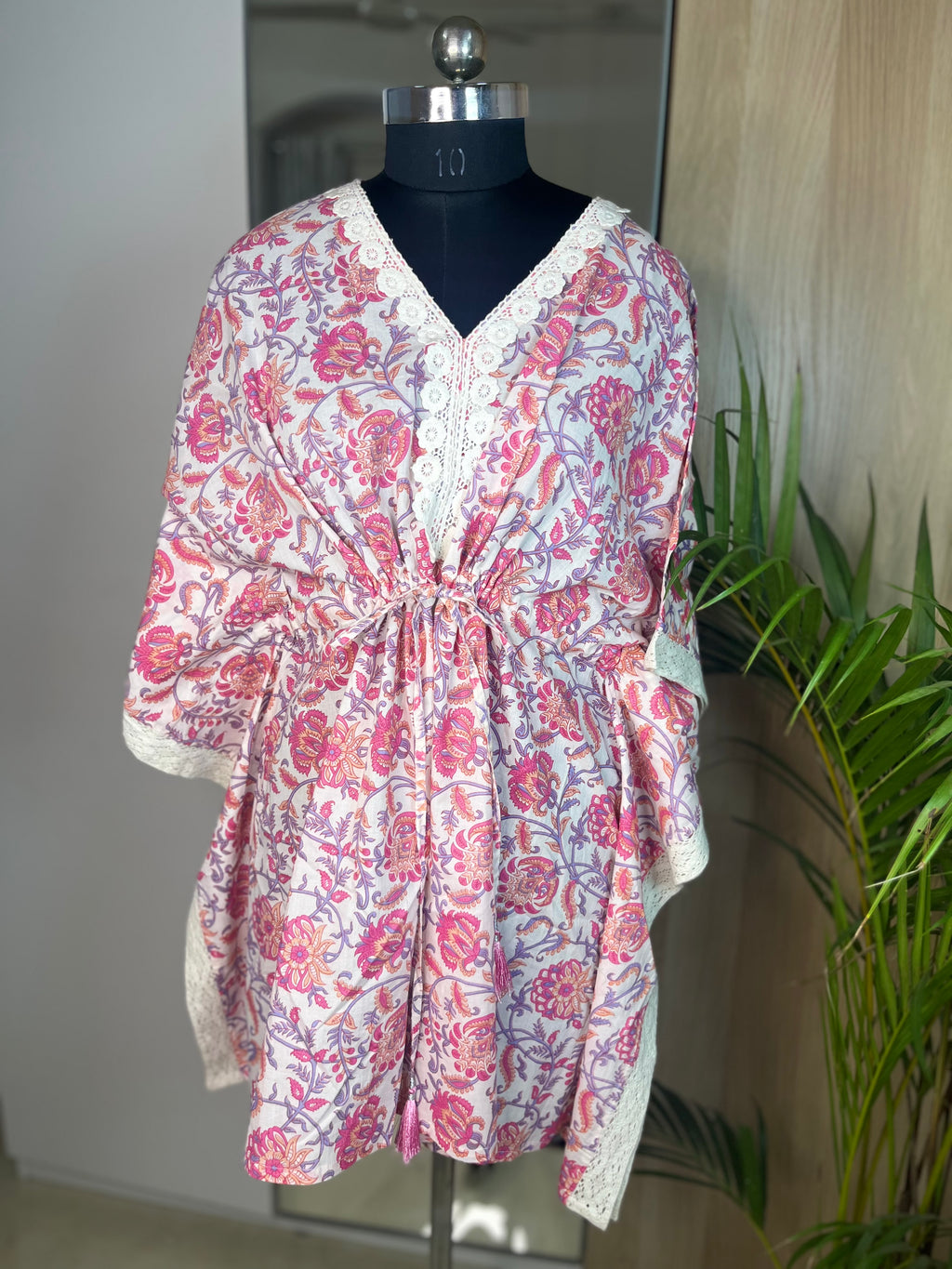 Blush Boho Kaftan Dress