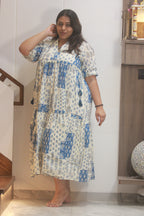 Ocean Maxi 'FREE SIZE' Dress
